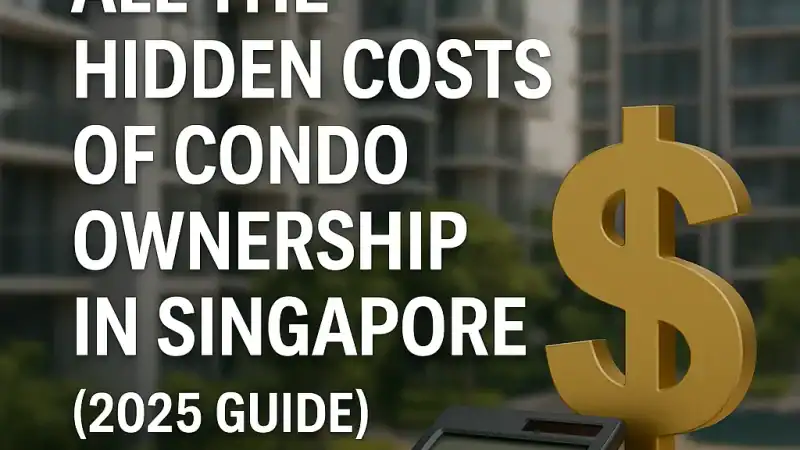 All the Hidden Costs of Condo Ownership in Singapore (2025 Guide)
