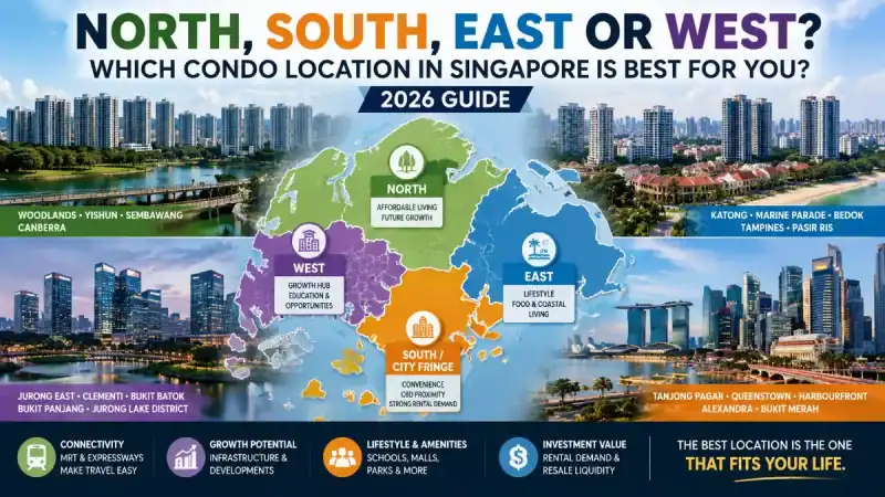 North, South, East or West Which Condo Location in Singapore Is Best for You.webp